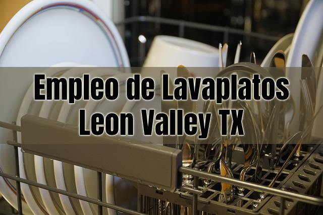Empleo de Lavaplatos en Leon Valley TX